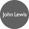 John Lewis logo icon in a grey circle.